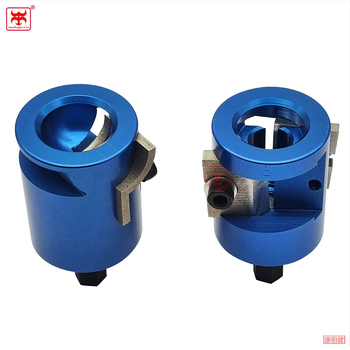 KMJ Ξυλουργική φρέζα για κυκλικό σφήνας με μεταβλητή διάμετρο, φρέζα για ξύλο με αλουμινένιο σώμα, συμβατή με φορητή μπαταριοφόρο τρυπάνι