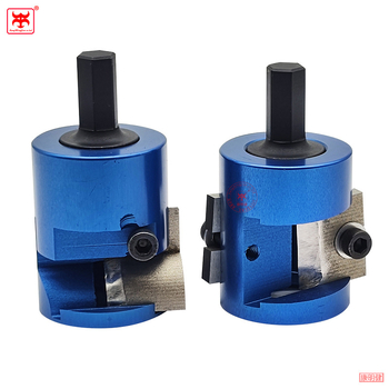 KMJ Ξυλουργική φρέζα για κυκλικό σφήνας με μεταβλητή διάμετρο, φρέζα για ξύλο με αλουμινένιο σώμα, συμβατή με φορητή μπαταριοφόρο τρυπάνι