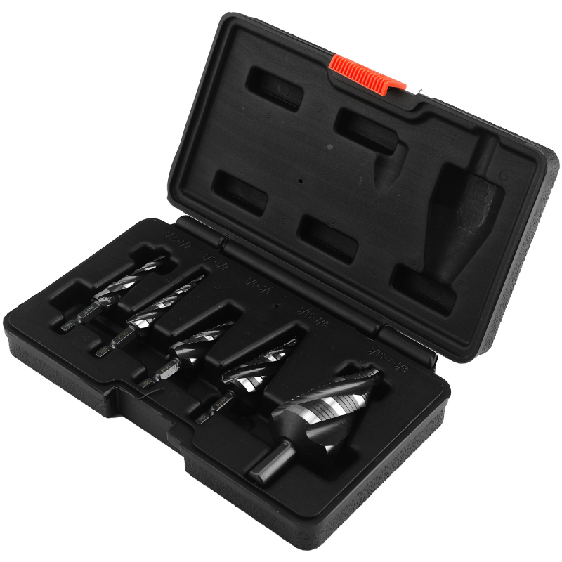 HSS4341 неръждаема стомана пагода стил стъпково свредло за разширяване на отвори, четири слота