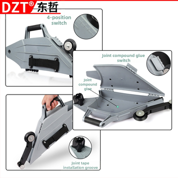 DIYT Πολυλειτουργικό εργαλείο σφιξίματος αρμών γυψοσανίτας για κατασκευή δαπέδων — μεταλλικό και πλαστικό, 1 τεμάχιο, οικιακή χρήση, εθνικό πρότυπο