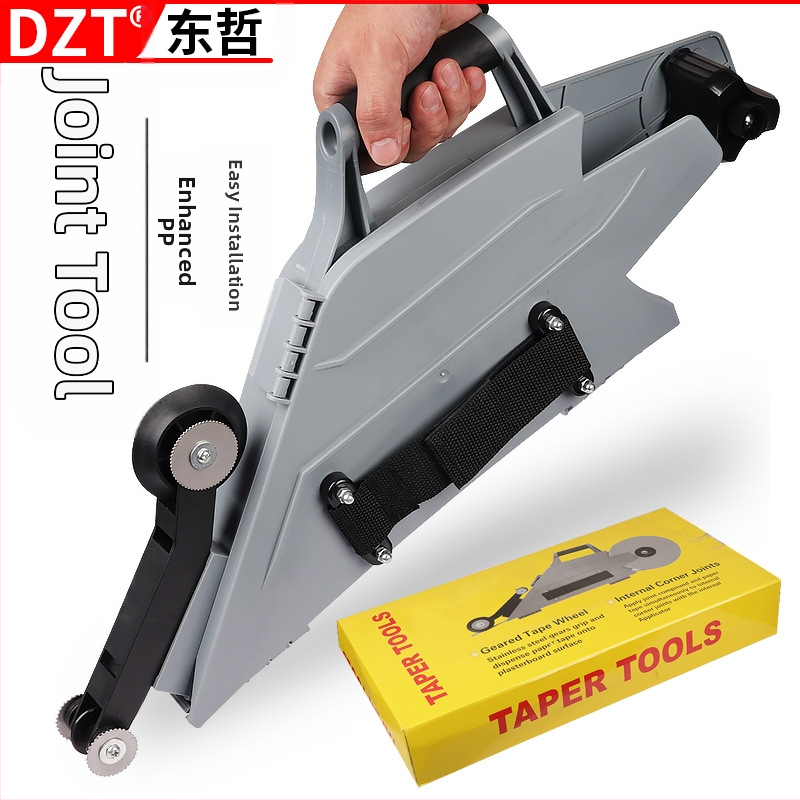 DIYT Viacfunkčný nástroj na spoje sádrokartónu pre podlahovú výstavbu — kov a plast, 1 kus, pre domáce použitie, národný štandard