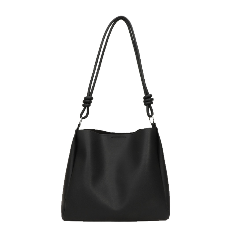 Geantă de umăr pentru femei, stil street fashion, PU, formă orizontală pătrată, închidere magnetică