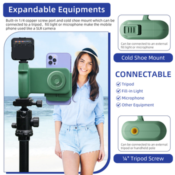 Hocoolar stalinis kameros laikiklis, plastikas, universalus dizainas, pritaikymo palaikymas