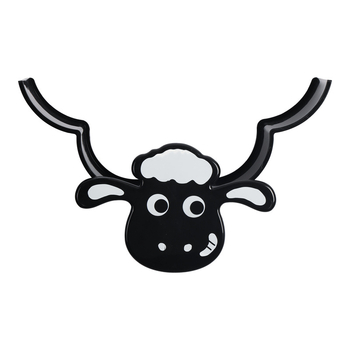 Sieninis dekoratyvinis popieriaus dėklas, Sheep Tissue Box modelis, plastmasinis materijalas, šiuolaikiškas paprastas stilius, Bandao prekės ženklas.