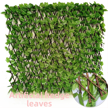 Maple Leaf umelé listy na plot — plast a hodvábne kvety, proces vstrekovania, Five-color grass značka, použitie: iné