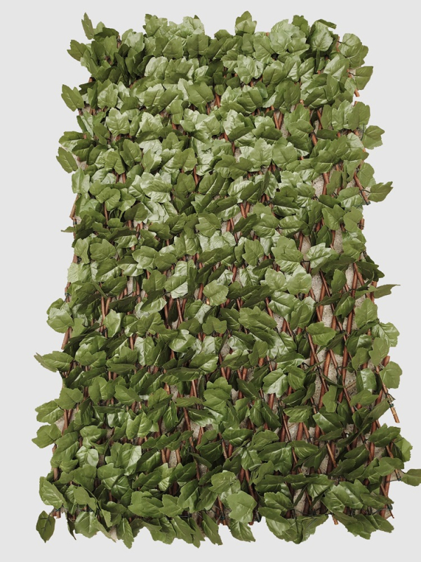 Изкуствени листа за ограда Maple Leaf — пластмаса и копринени цветя, Five-color grass, инжекционно формоване, употреба: двор/градина