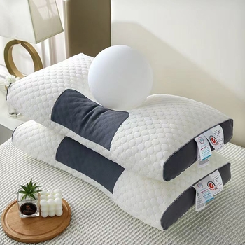 Antibakterinė kaklo pagalvė su įdaru, skalbiama, nedeformuojasi, stačiakampio formos, užpildas: poliesterio pluoštas.