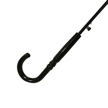 Pagodų stiliaus skėtis su 8 plieninėmis skersinėmis, ilgas kotas, automatinis atidarymas, 190T audinys, logotipo spausdinimo galimybė