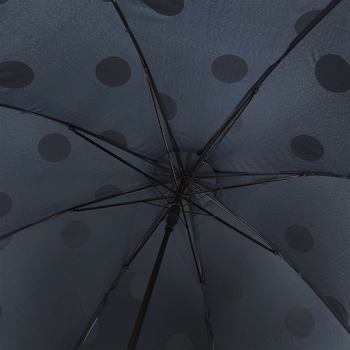 Pagodų stiliaus skėtis su 8 plieninėmis skersinėmis, ilgas kotas, automatinis atidarymas, 190T audinys, logotipo spausdinimo galimybė