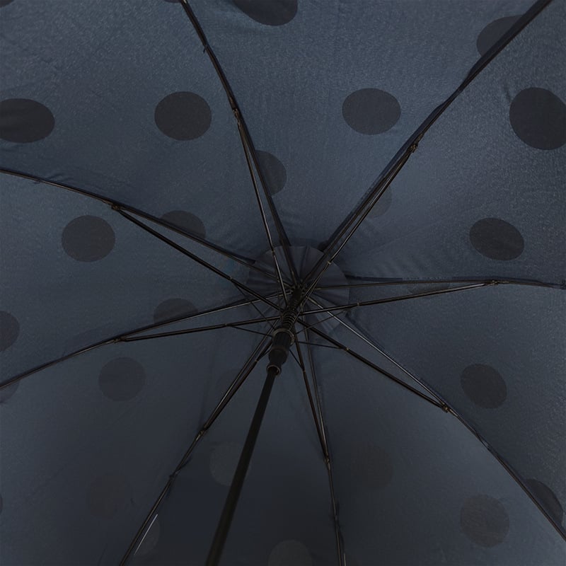 Pagodų stiliaus skėtis su 8 plieninėmis skersinėmis, ilgas kotas, automatinis atidarymas, 190T audinys, logotipo spausdinimo galimybė