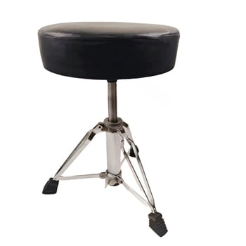 Барабанен стол с метална рамка, пяна с висока плътност и дървена седалка с гумено покритие