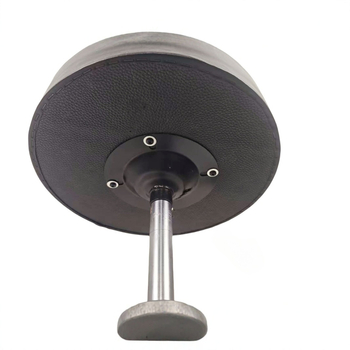 Барабанен стол с метална рамка, пяна с висока плътност и дървена седалка с гумено покритие