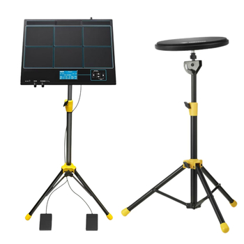 Железен държач за барабани за западни ударни инструменти, част от аксесоарите за музикални инструменти