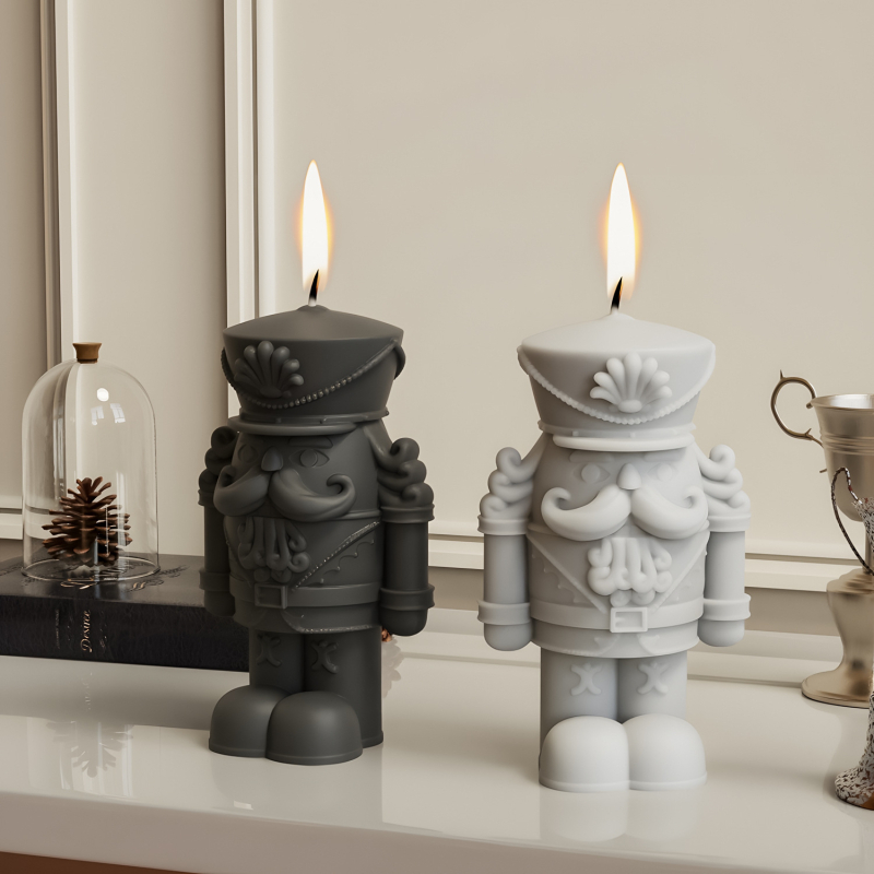 Силиконова форма за епоксидна смола — украси за кукли, неправилна форма, подходяща за отливка на смола и гипсови форми за свещи