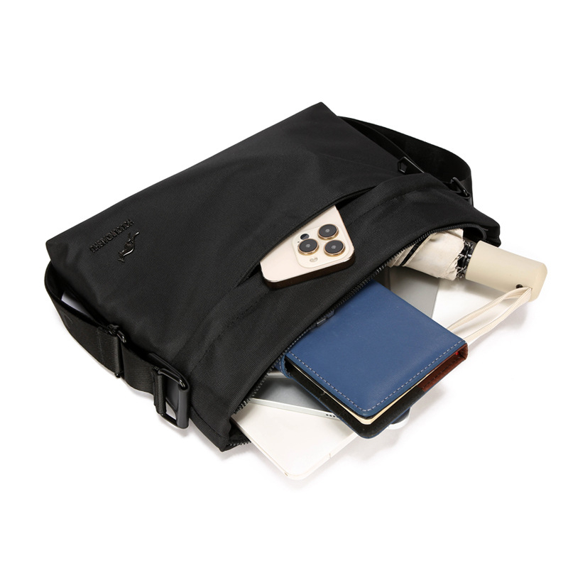 Muška crossbody torba, ulični stil, Oxford tkanina, prozračna, podstava od poliestera