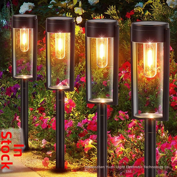 Solárne vonkajšie nástenné svietidlo s LED wolframovým vláknom — IP65, 0,2 W, 1,2 V, životnosť 10000 h