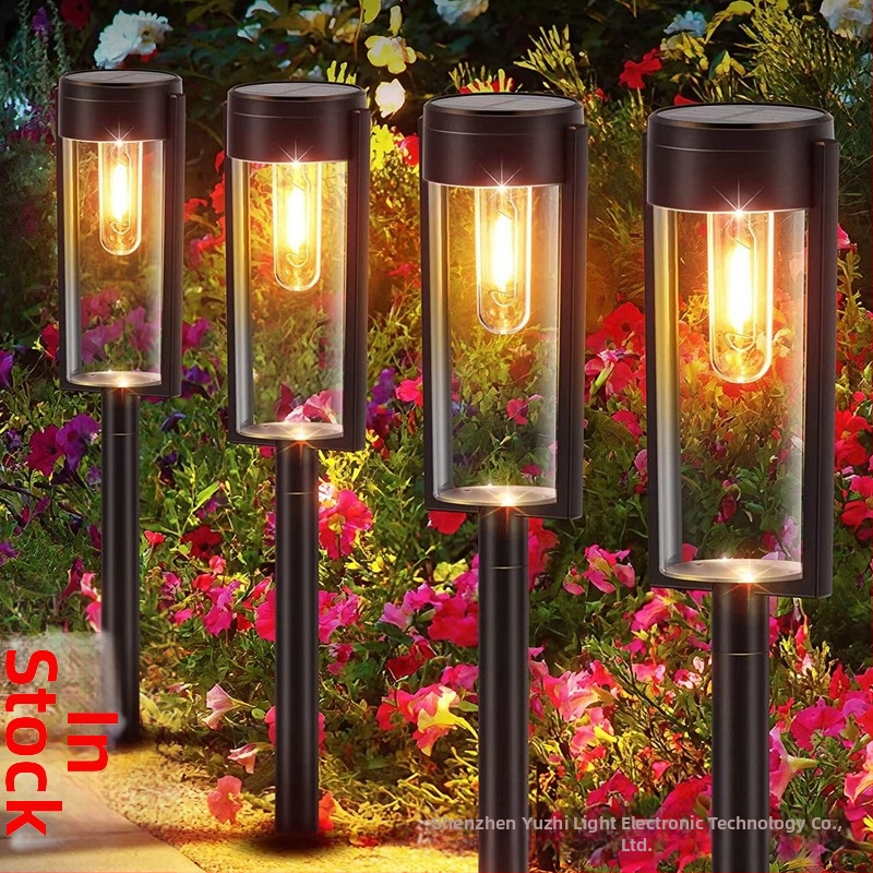 Solárne vonkajšie nástenné svietidlo s LED wolframovým vláknom — IP65, 0,2 W, 1,2 V, životnosť 10000 h