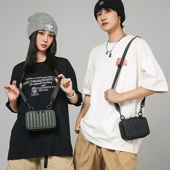 Vyrų pečių krepšys - gatvės mada, ultra lengvas ir atsparus dėvėjimui, poliesterio vidus, 2025 m. pavasaris