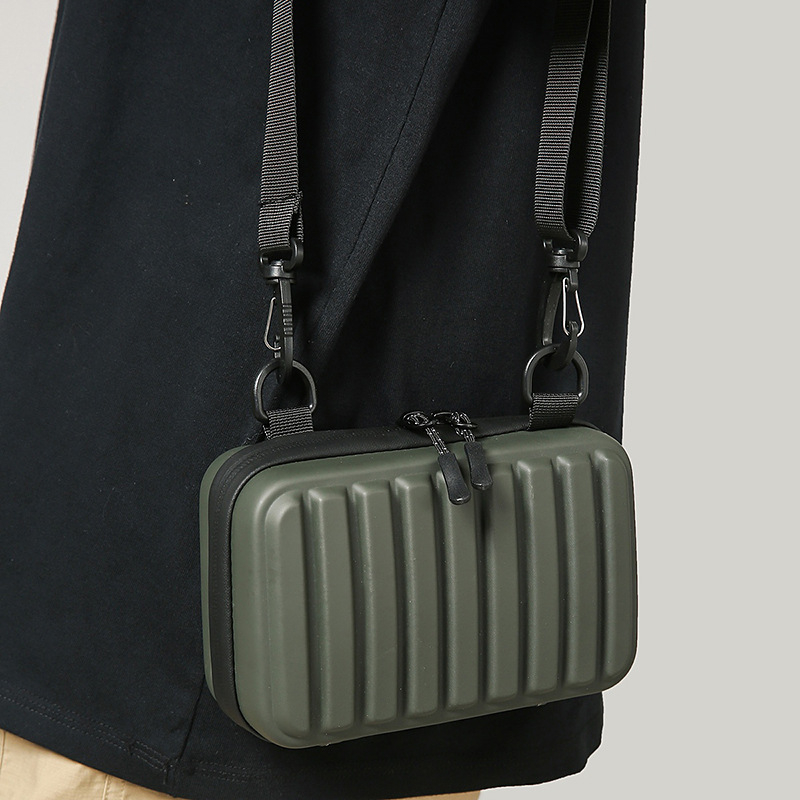 Vyrų pečių krepšys - gatvės mada, ultra lengvas ir atsparus dėvėjimui, poliesterio vidus, 2025 m. pavasaris