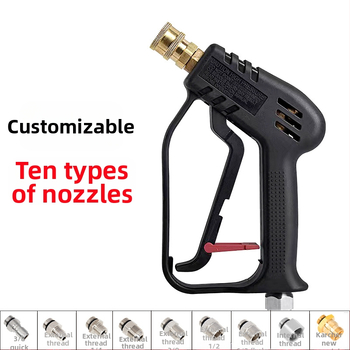 Vario aukšto slėgio plovimo pistole LZ-08 – 280 bar, 220 V, svoris 490 g, srautas 25 L/min