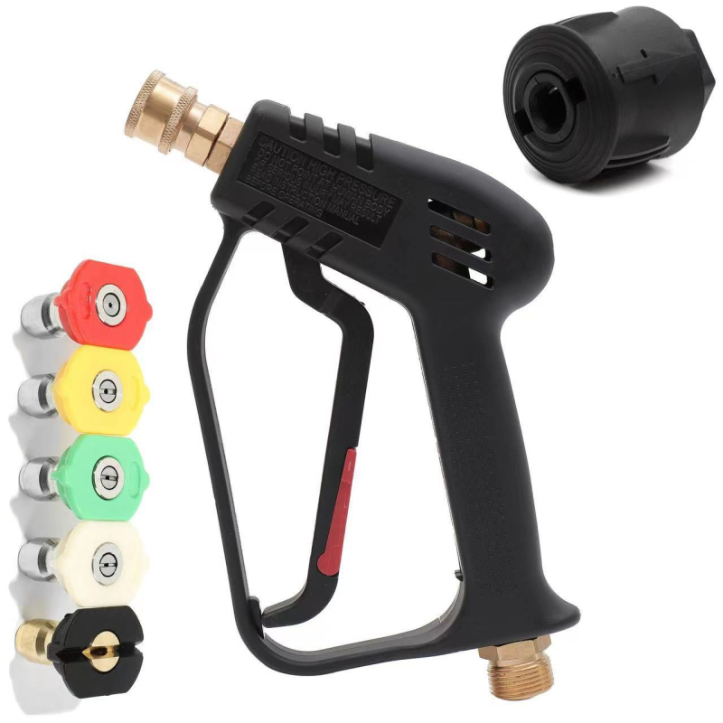 Vario aukšto slėgio plovimo pistole LZ-08 – 280 bar, 220 V, svoris 490 g, srautas 25 L/min