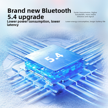 An shengye безжични слушалки с ухално закачване, Bluetooth 5.4, IPX5 водоустойчиви, обхват 10 м, живот на батерията 4-8 ч, стерео