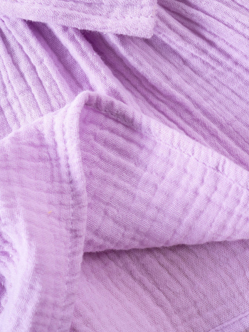 Dječji pamučni T‑shirt za djevojčice s lagano prozračnim rukavima, okrugli izrez, jednobojan, odvode vlagu, ljeto 2025