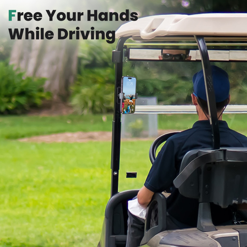 Телефонна стойка с магнитна основа, алуминиева сплав, преносима за открито, универсална за монтаж върху автомобилна козирка