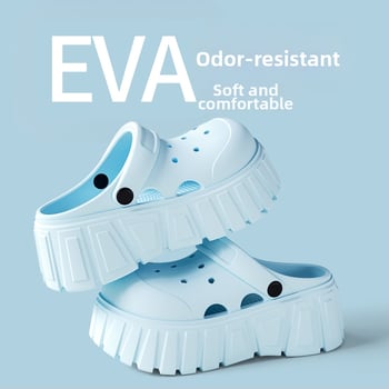 Sandales (Toe-cap back hollow; EVA augšējā daļa; EVA zole; apaļš purns; pavasaris 2025)