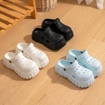 Sandales (Toe-cap back hollow; EVA augšējā daļa; EVA zole; apaļš purns; pavasaris 2025)