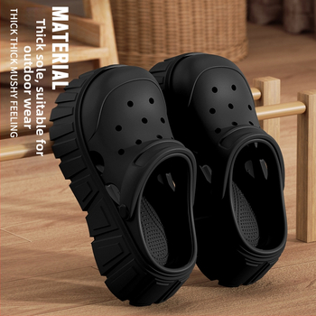 Sandales (Toe-cap back hollow; EVA augšējā daļa; EVA zole; apaļš purns; pavasaris 2025)