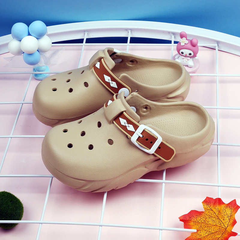 Vaikų EVA sandalai — unisex, neslystantis minkštas padas, be pamušalo, 4–16 metų, prekės ženklas Xindi xin