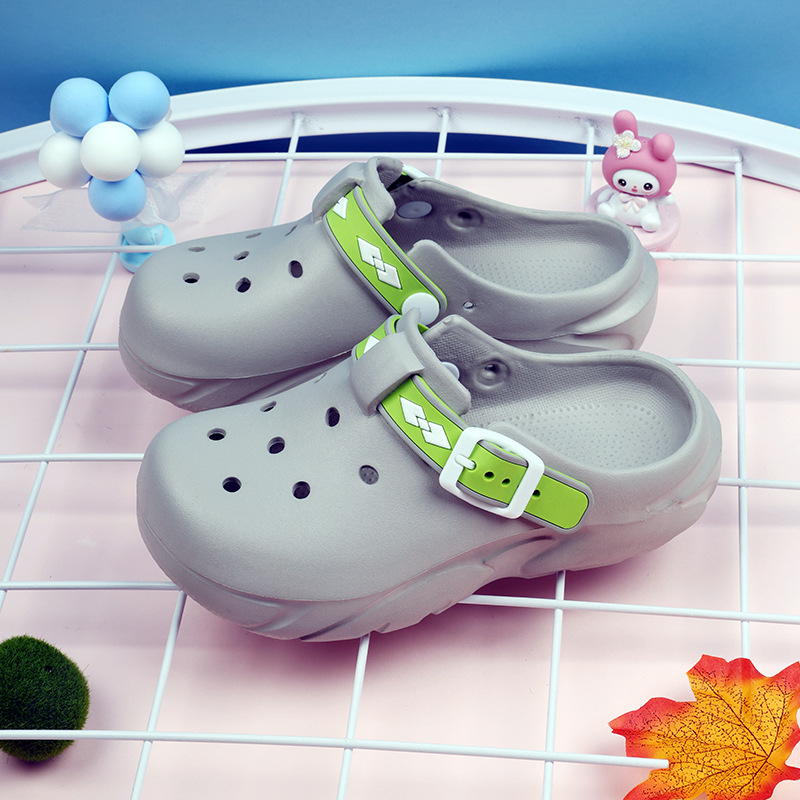 Vaikų EVA sandalai — unisex, neslystantis minkštas padas, be pamušalo, 4–16 metų, prekės ženklas Xindi xin