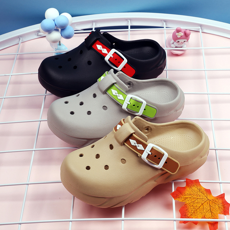 Vaikų EVA sandalai — unisex, neslystantis minkštas padas, be pamušalo, 4–16 metų, prekės ženklas Xindi xin