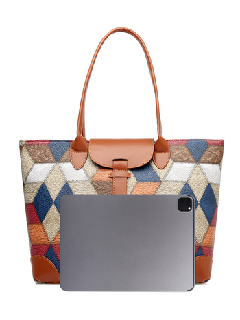 PU ženska torbica na ramenu sa zatvaračem, vodoravni kvadratni oblik, unutarnja džep s zatvaračem, jedna naramenica, za svakodnevnu upotrebu