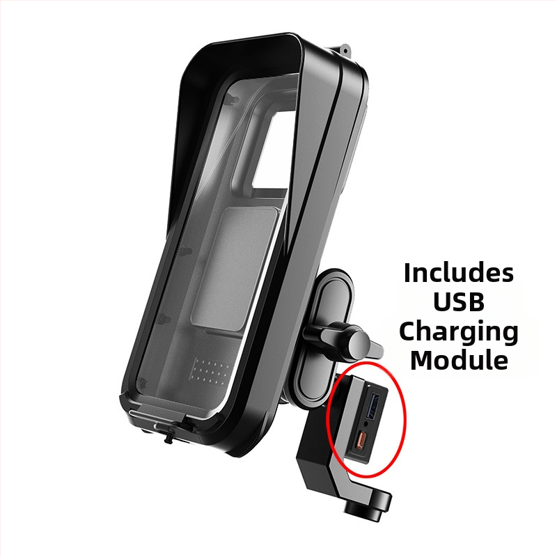 Suport de telefon pentru motocicletă electrică, impermeabil, din plastic, pentru navigație