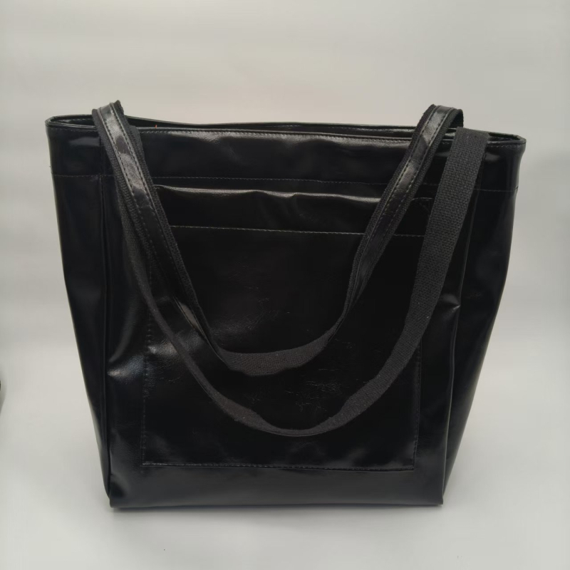 PU kožna ženska torba – retro satchel, vertikalni kvadratni oblik, magnetsko zatvaranje, unutarnja džep sa zipom, trodimenzionalna vanjska površina