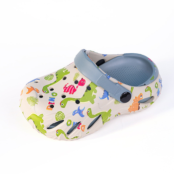 Vaikų EVA paplūdimio batai su neslidžia minkšta padu, lengvi atviri pirštų sandalai berniukams, 4–12 metų, vasara 2025