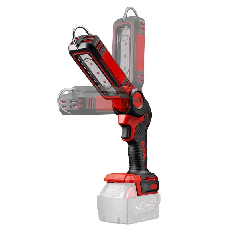 Sulankstomas LED flood žibintas, įkraunamas, belaidis, nešiojamas Li baterijos veikimas lauke, 111 W, 220 V, darbinis laikas 6–12 val., Modelis 11