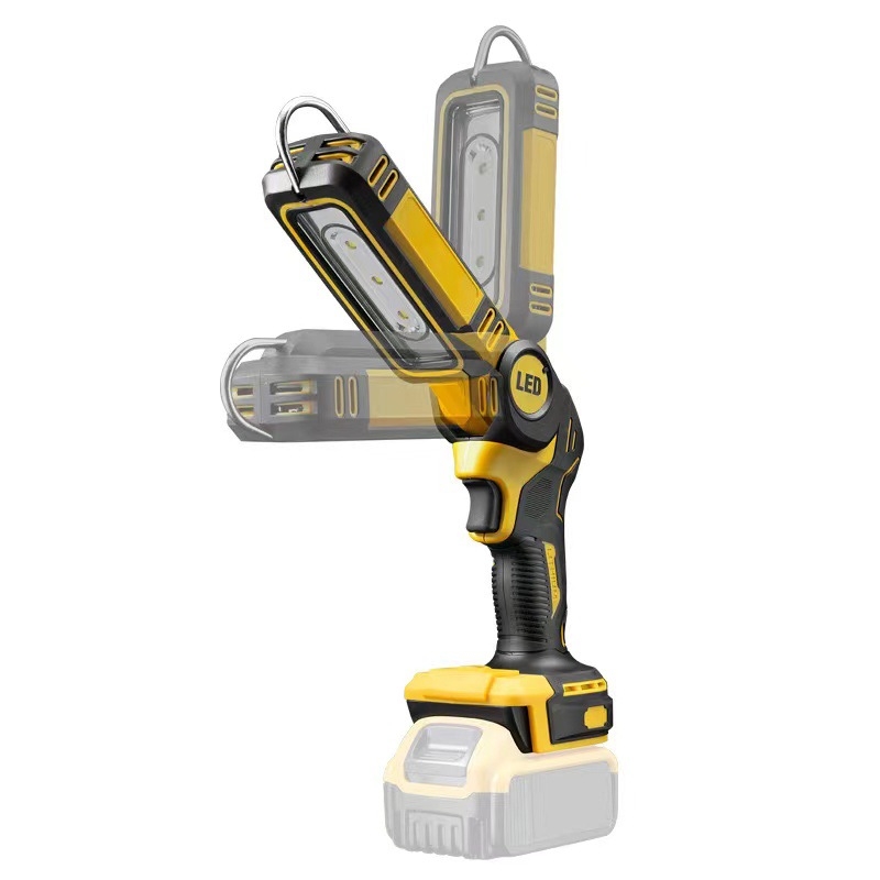 Sulankstomas LED flood žibintas, įkraunamas, belaidis, nešiojamas Li baterijos veikimas lauke, 111 W, 220 V, darbinis laikas 6–12 val., Modelis 11