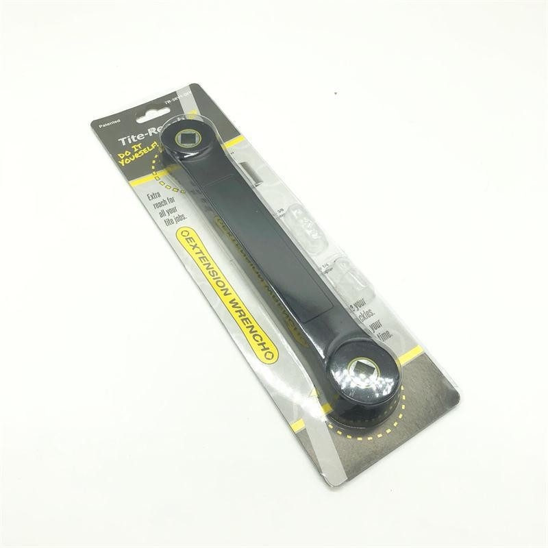 Višenamjenski produžni ključ s mehanizmom račnice, nagnuti dizajn, dvostruka namjena