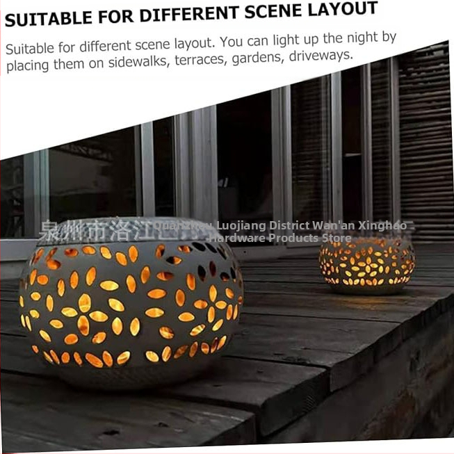 Соларни ландшафтни светлини за външни пространства; Материал: Желязо; Източник на светлина: слънчева енергия; IP65 защита; Мощност: 0.5 W