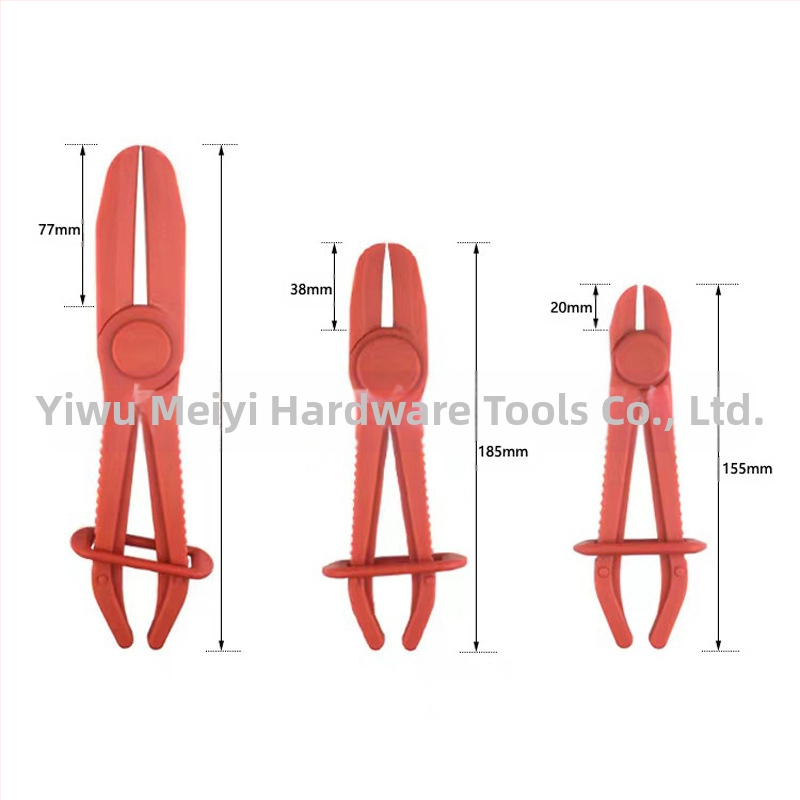 Meiyi Nylonová sada nástrojov pre sponky hadíc pre auto – kliešte, na palivové a vodné hadice
