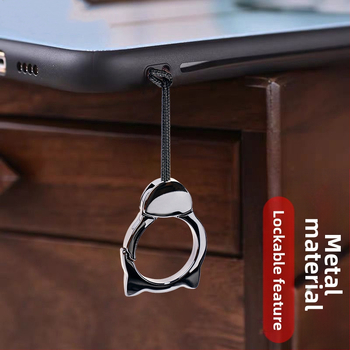 Lanyard na mobilný telefón s odnímateľným nylonovým šnúrou, kovovou sponou, elektroplakovaným kovom a potlačou loga