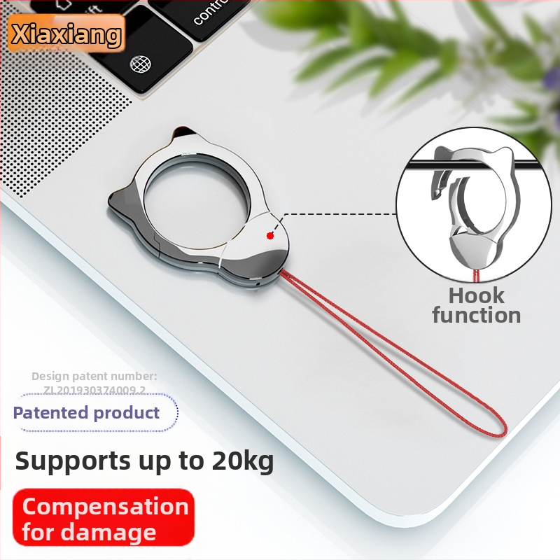 Lanyard na mobilný telefón s odnímateľným nylonovým šnúrou, kovovou sponou, elektroplakovaným kovom a potlačou loga