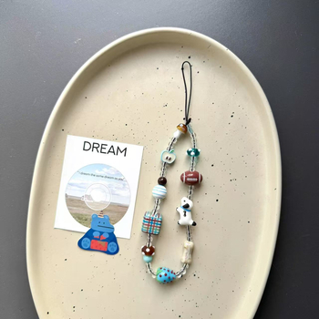 Ланярд за телефон от смола, ръчна изработка, унисекс, PVC въже