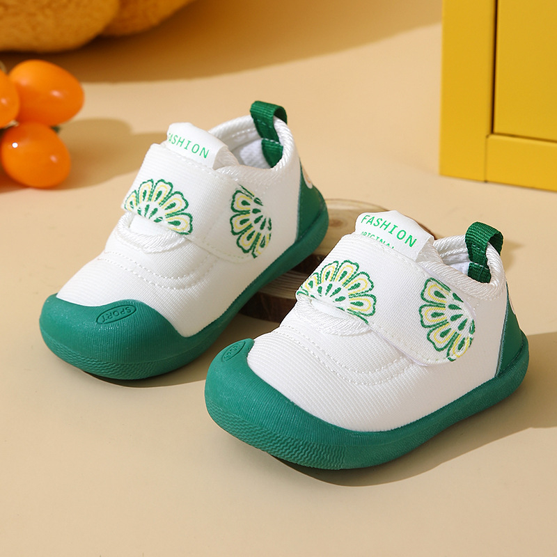 Cipele za malu djecu – pamukom gornji dio, proljeće i jesen, prozračne, protuklizne, zatvaranje Velcro