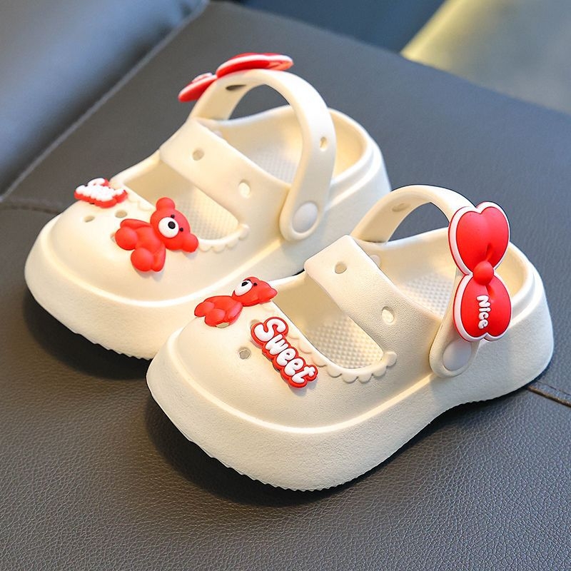 Dječje EVA sandale u stilu princeze, unisex, EVA gornji dio, protuklizna podloga, plažne cipele za djecu 4–12 godina