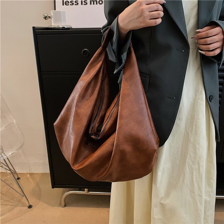 PU Tote Torba Velike Kapacitete sa Zipom, Horizontalni Četverokutni Oblik, Poliester Podstava