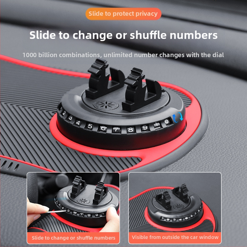 Rising PVC държател за телефон за таблото на автомобила с антихлъзгаща подложка, произведен в Гуандун